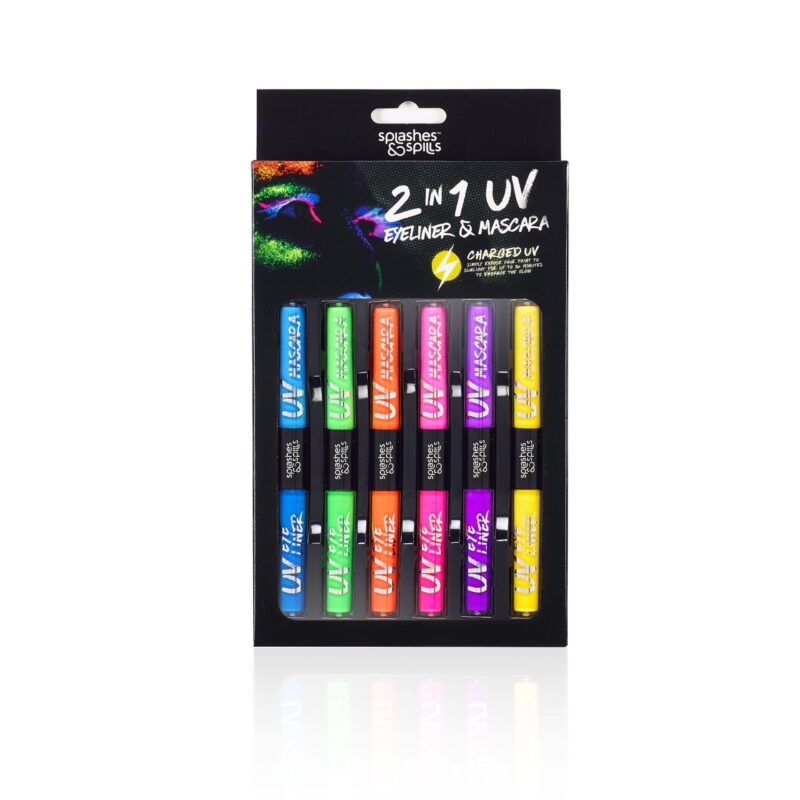 2 in 1 UV Eyeliner & Mascara Duo Boxset