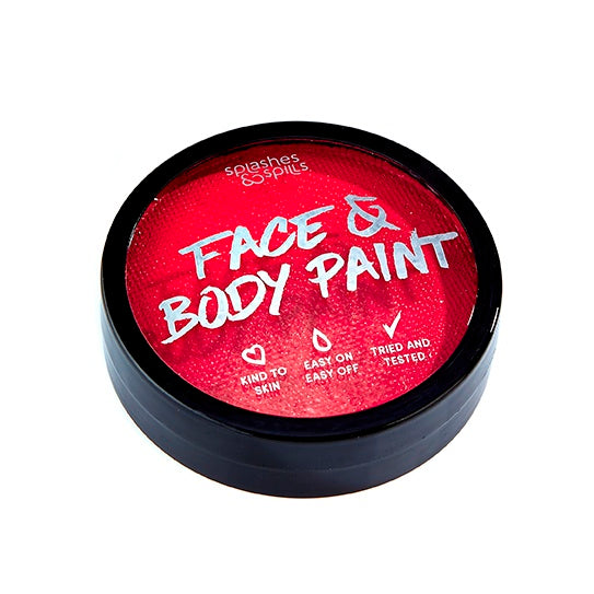 Pro Face & Body Cake Paint Red