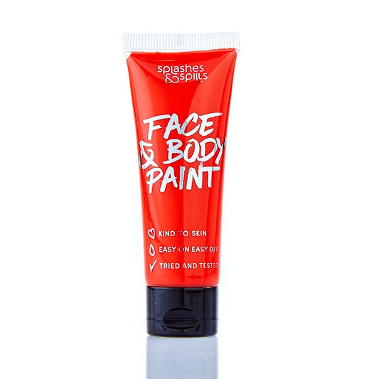 Pro Face & Body Tube Paint Red