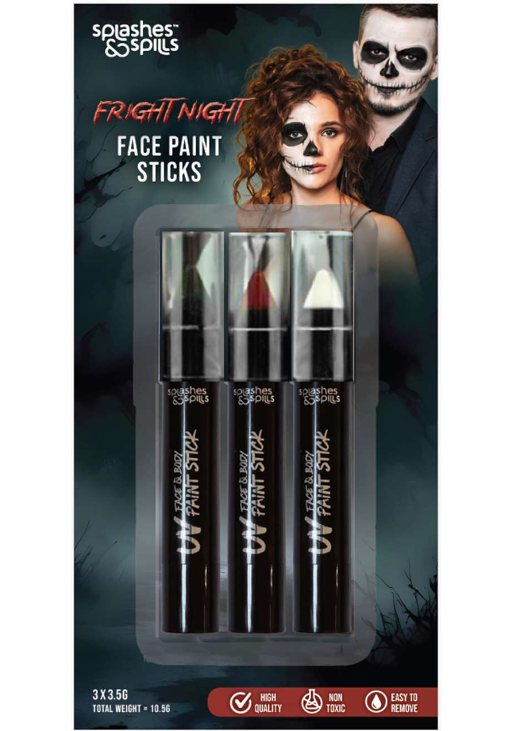 Halloween Face & Body Sticks