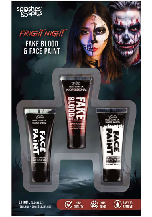 Halloween Cosmetics Fake Blood and Face Paint