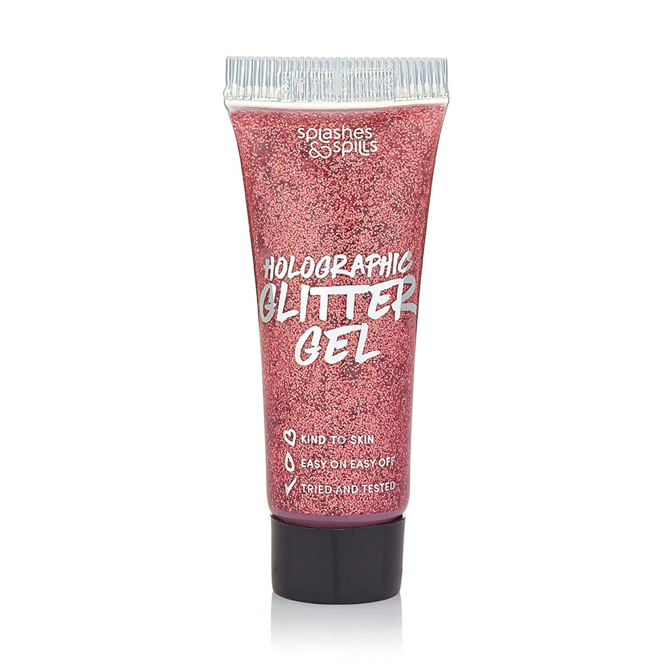 Holographic Glitter Gel Pink