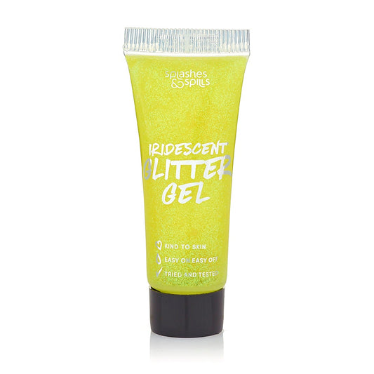 Iridescent Glitter Gel Yellow