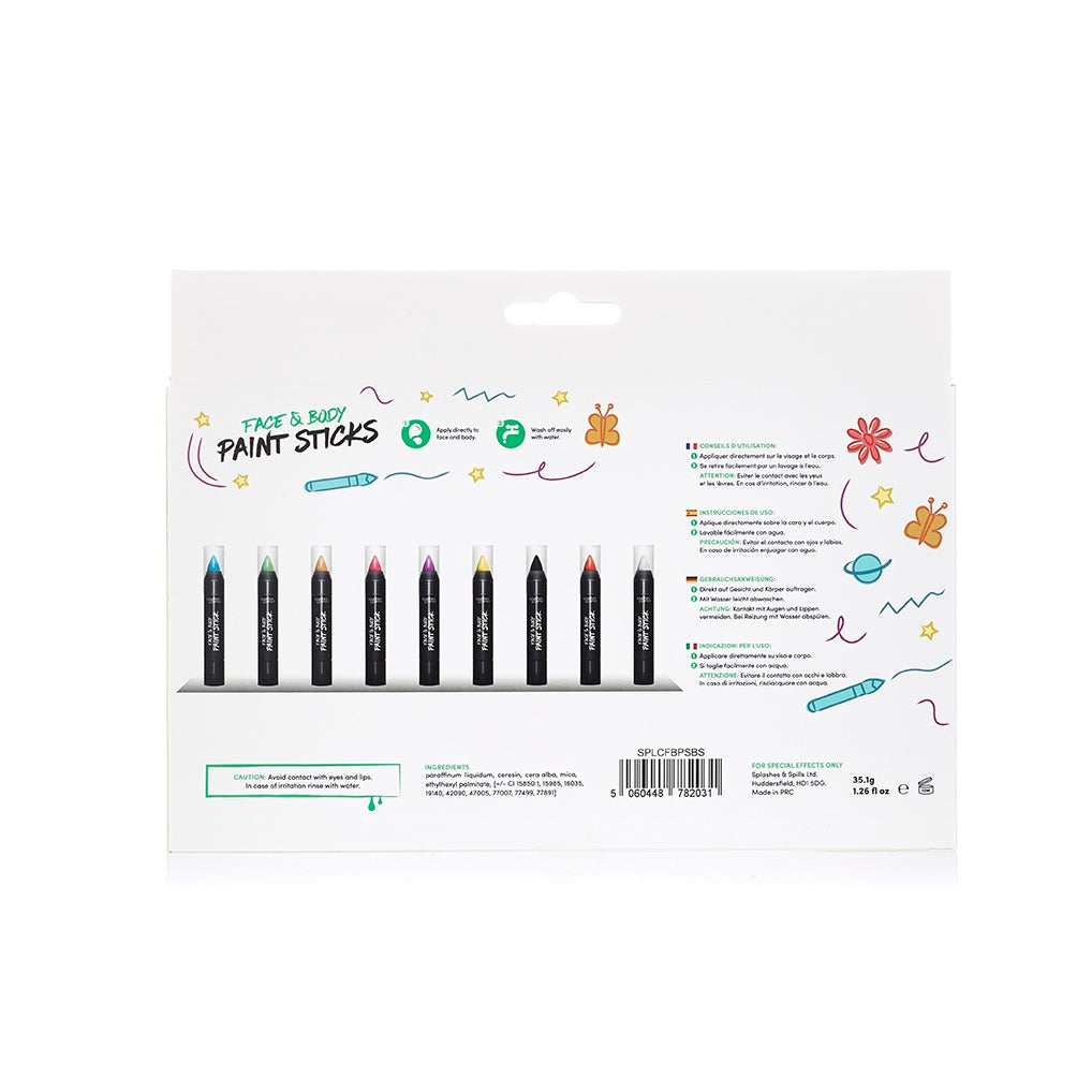 Childrens Face & Body Paint Stick Boxset