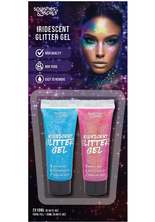 Iridescent Glitter Gel