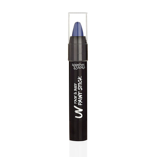 UV Face & Body Paint Stick Blue