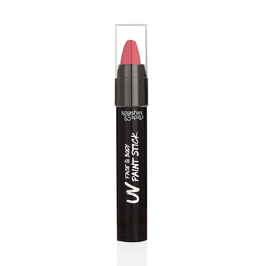 UV Face & Body Paint Stick Pink