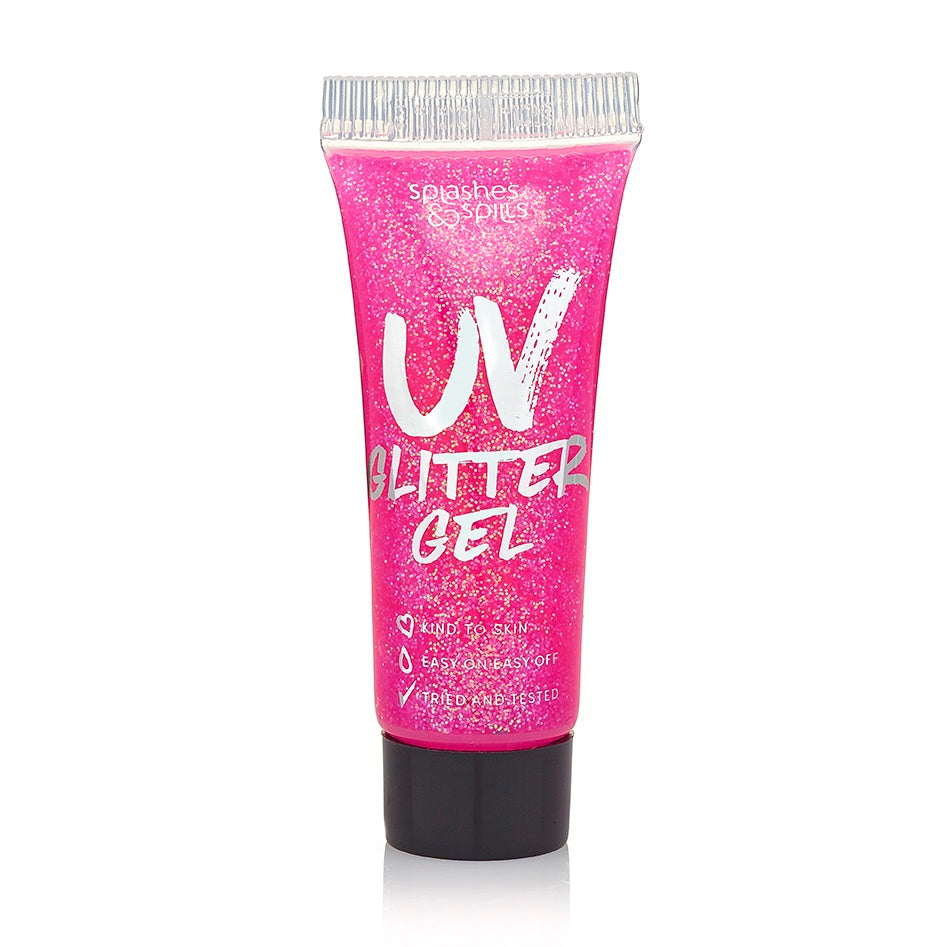 UV Glitter Gel Pink